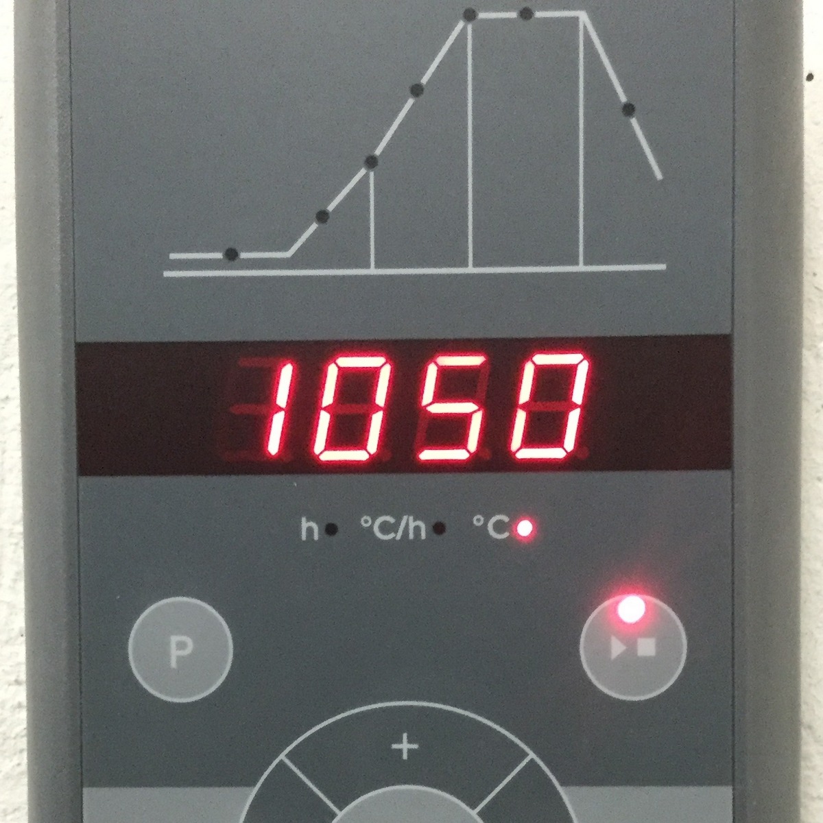 Glasurbrand bei 1050°C